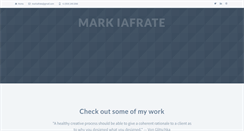 Desktop Screenshot of markiafrate.com